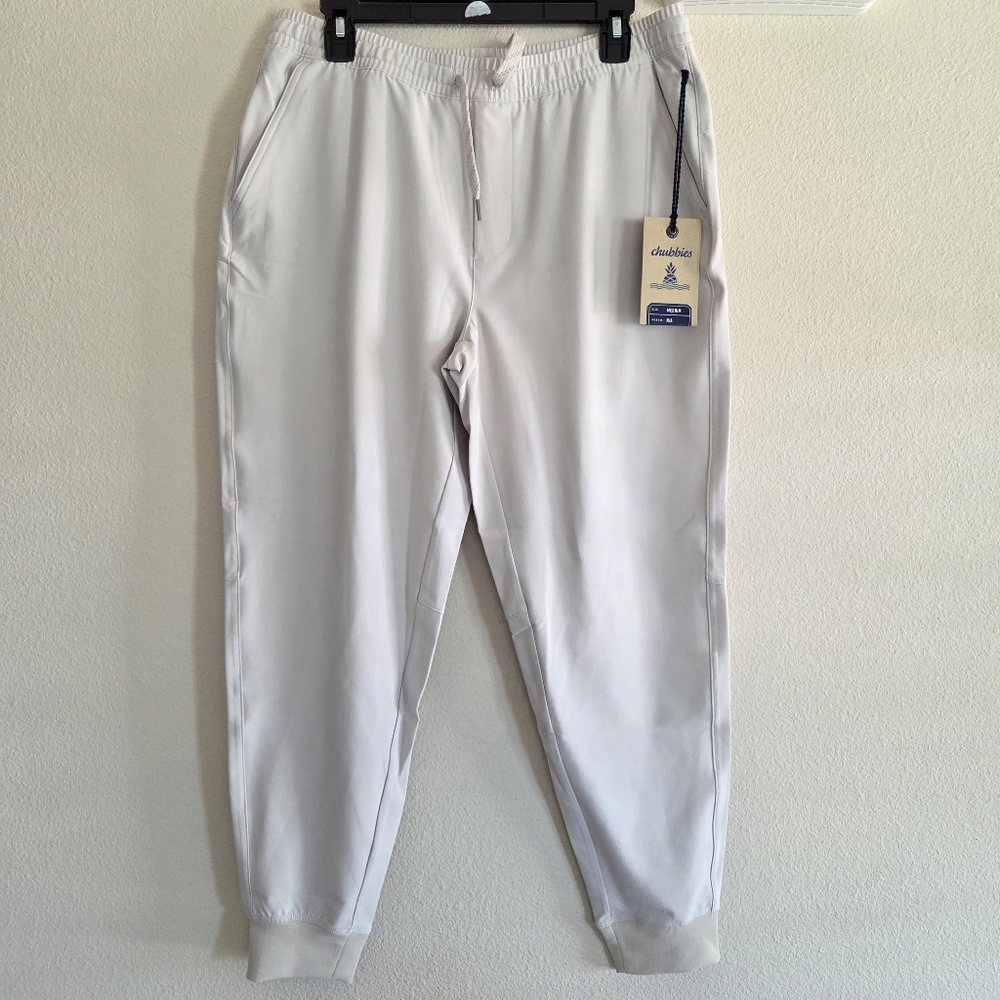 Chubbies The Khakinator Everywear Jogger Size Medium NWT $95